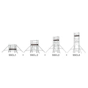 Sealey Platform Scaffold Tower EN 1004 -1 SSCL.1 Sealey - Dynamic Drive