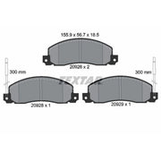 Textar Front Brake Pad Set 2092602