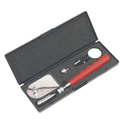 Sealey Telescopic Magnetic Pick-Up & Inspection Tool Kit 5pc AK6521 Sealey - Dynamic Drive