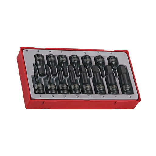 Teng Tools 3/8" & 1/2" Hex Impact Socket Set DIN TT1 15 Pieces Teng Tools - Dynamic Drive
