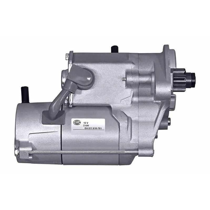 Hella Starter Motor 12V 2kW 9 Teeth fits Land Rover Freelander I 2000-2006 2.0