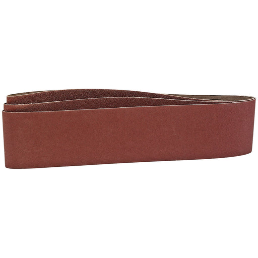 Draper Assorted Abrasive Sanding Belts, 100 x 915mm (Pack of 3) 36075 Draper - Dynamic Drive