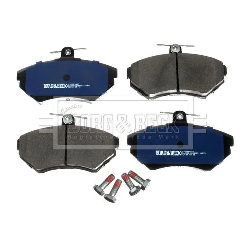 Borg & Beck Front & Rear Brake Discs & Pads fits Audi A4 B5 1994-2001