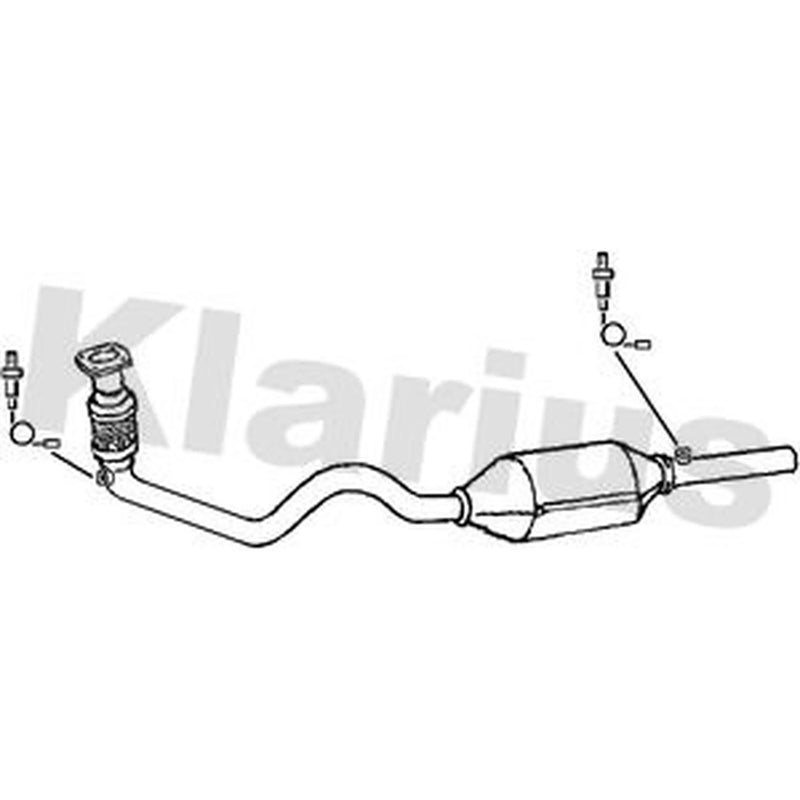 Klarius Catalyst Type Approved With Pipe fits Seat Leon 1999-2006 1.4