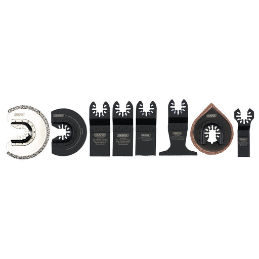 Draper Oscillating Multi-Tool Blade Set Including Ceramics (8 Piece) 70480 Draper - Dynamic Drive