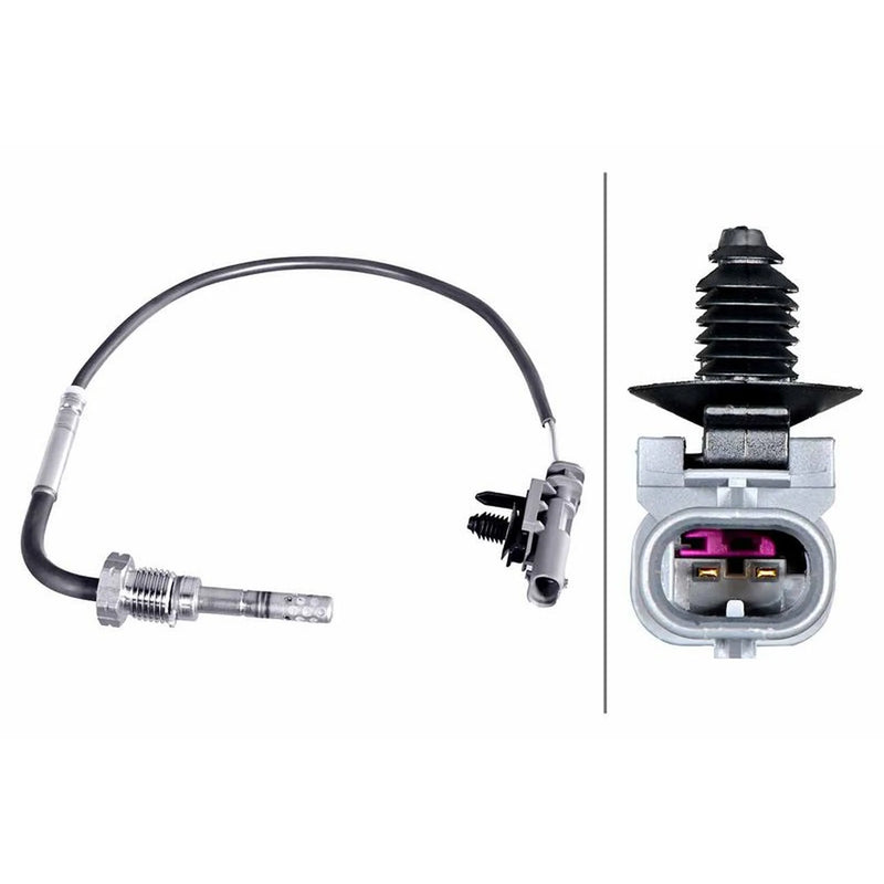 Hella Exhaust Gas Temperature Sensor before soot particulate f fits Volvo S60 II