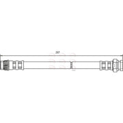 Apec Brake Hydraulic Hose Line inner HOS3585