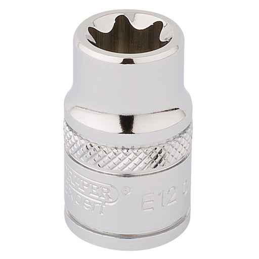 Draper TX-STAR Socket, 3/8" Sq. Dr., E12 34187 Draper - Dynamic Drive