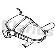 Klarius Box With Tail Pipe Rear fits BMW 1 2006-2011