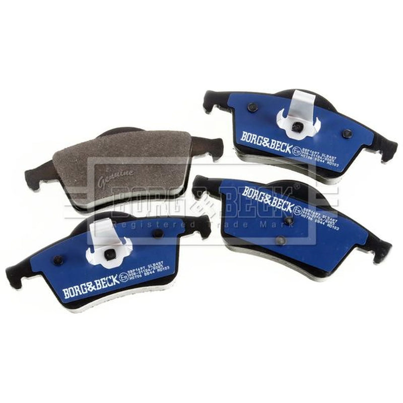 Borg & Beck Front & Rear Brake Discs & Pads fits Volvo V70 1995-2000 2.0 2.4 2.5