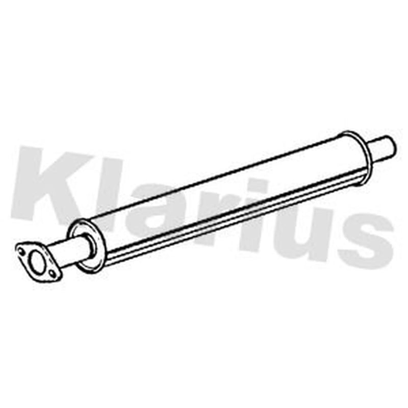 Klarius Box With Front Pipe Front fits Ford C-Max II 2010-2019 1.6