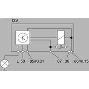 Hella Glow Plug Control Unit fits Citroën C25 Bus 1985-1994 2.5