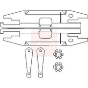 Apec Brake Slack Adjuster Teeth fits Audi 80 B3 1986-1991 1.6 1.8