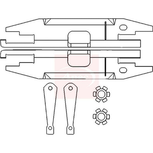 Apec Brake Slack Adjuster Teeth fits Audi 80 B3 1986-1991 1.6 1.8
