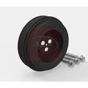 Apec Crank Shaft Belt Pulley fits Citroën Relay III 2006-2012 2.2