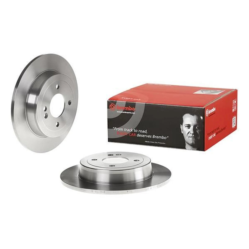 Brembo Front & Rear Brake Discs & Pads fits Hyundai I20 II 2014-2018 1.4