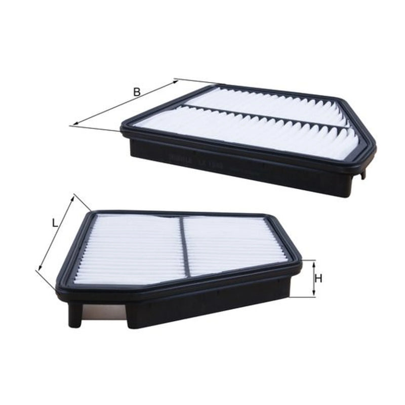 Mahle Engine Air Filter fits Hyundai Matrix 2001-2010 1.5 1.6 1.8