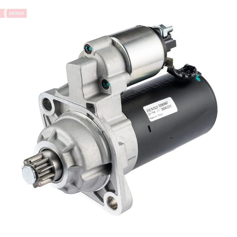 Denso Starter Motor 12V 1.7kW 10 Teeth fits Audi A3 2003-2013 2.0 3.2