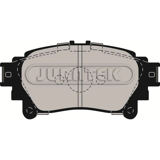 Juratek Rear Brake Pad Set fits Lexus Gs 2012-2018