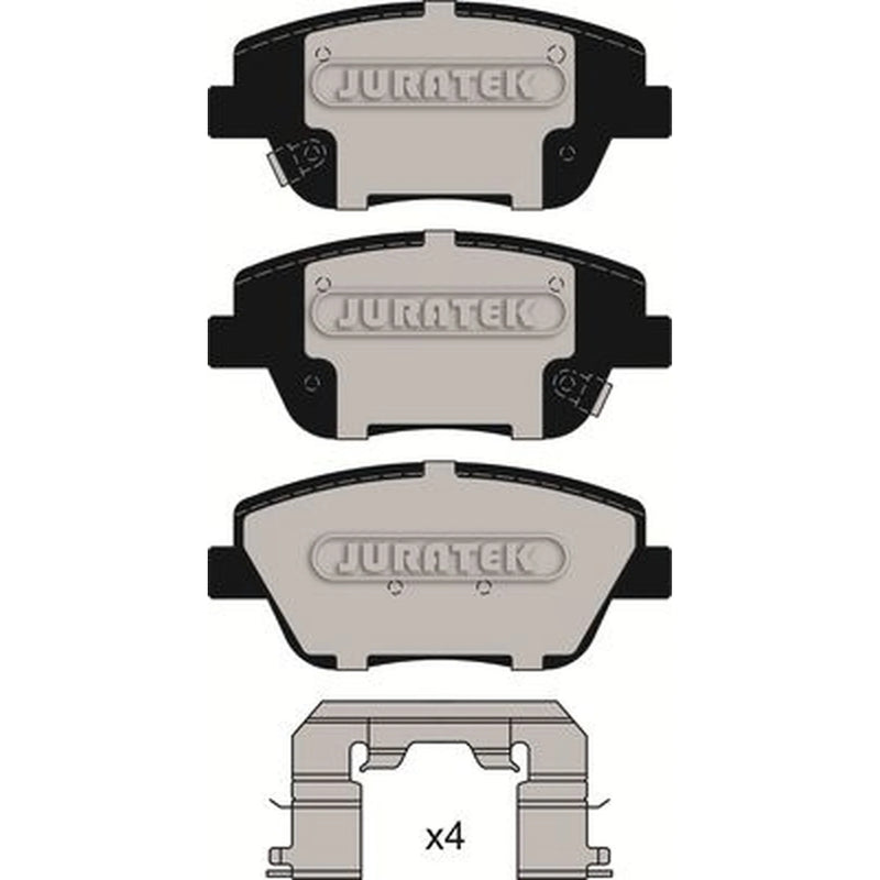 Juratek Front Brake Pad Set fits Hyundai Grandeur 2011-2016 2.4