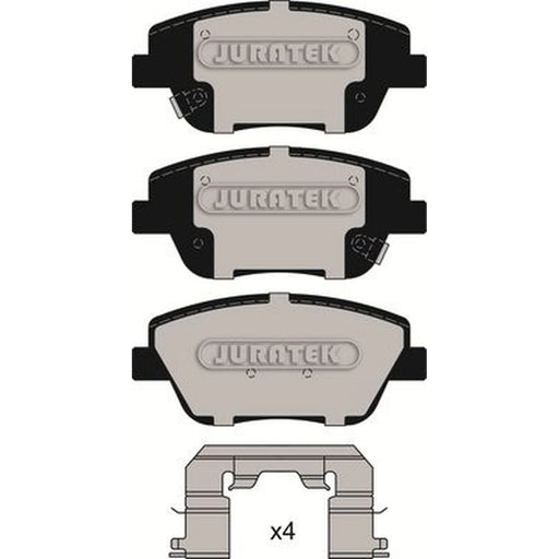 Juratek Front Brake Pad Set fits Hyundai Grandeur 2011-2016 2.4