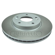 Juratek Front Brake Vented Discs & Pads fits Hyundai Kona 2017-2023 1.0 1.6