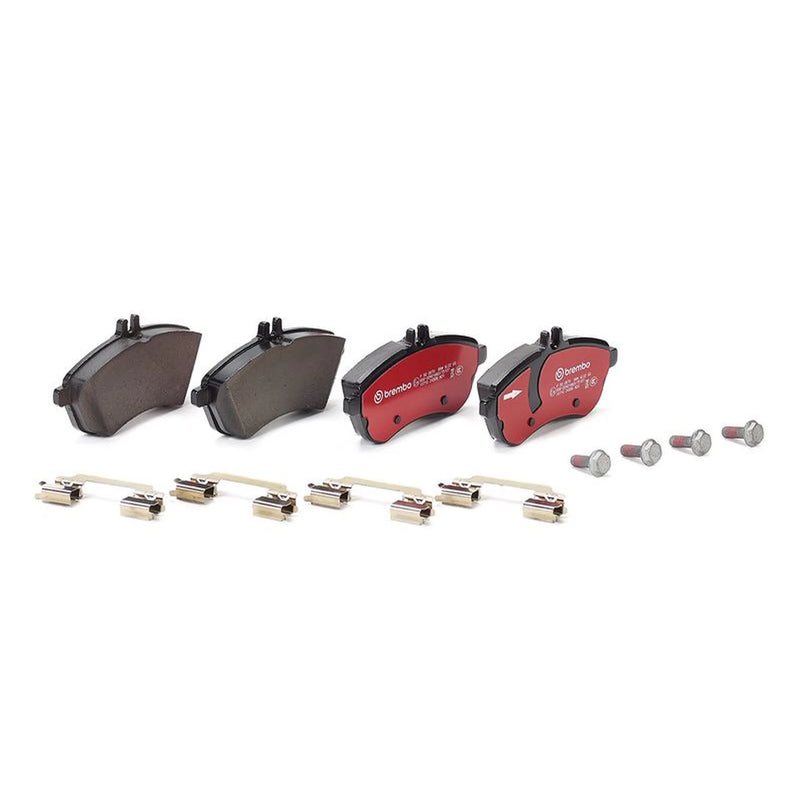 Brembo 4 x Front Brake Pad Set fits Mercedes-Benz C-Class 2007-2014