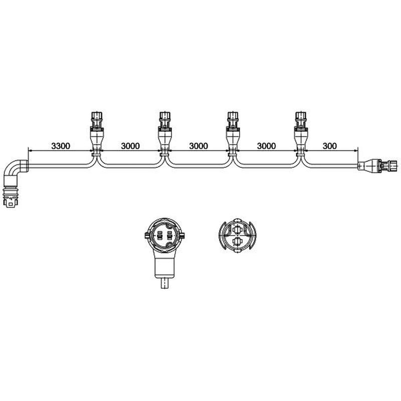 Hella Side Marker Light Connecting Cable