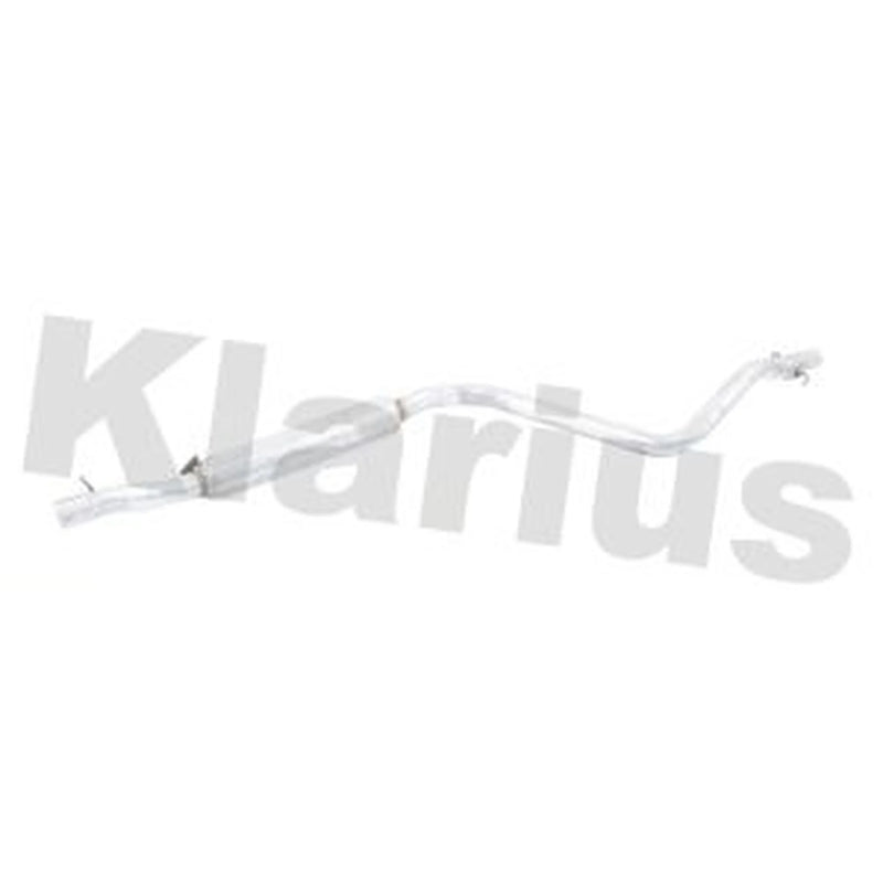 Klarius Box With Centre Pipe Centre fits VW Golf 1976-1989 1.6 1.8
