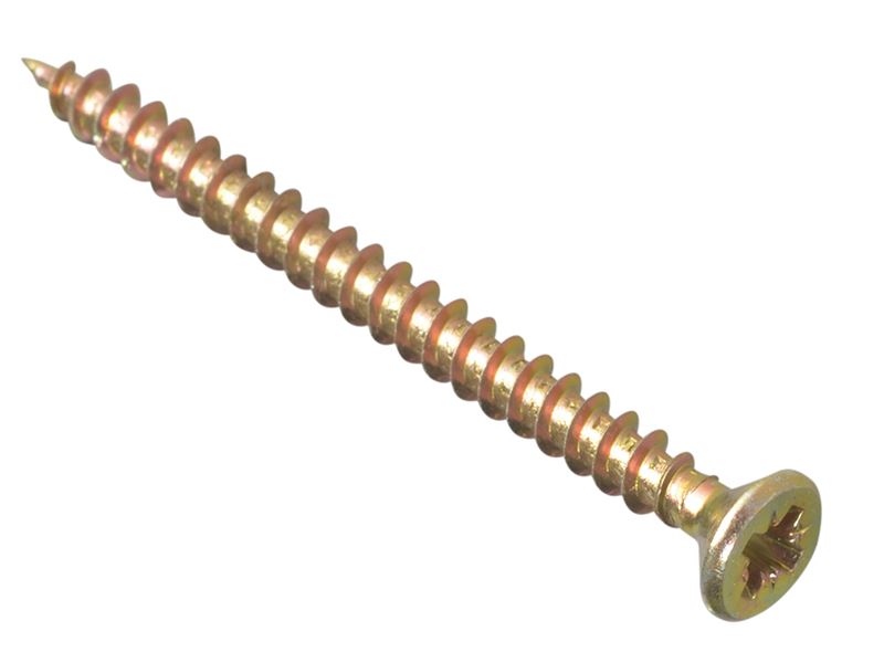 Forgefix Multi-Purpose Pozi Compatible Screw CSK ST ZYP 4.0 x 50mm Forge Pack 15 ForgeFix - Dynamic Drive