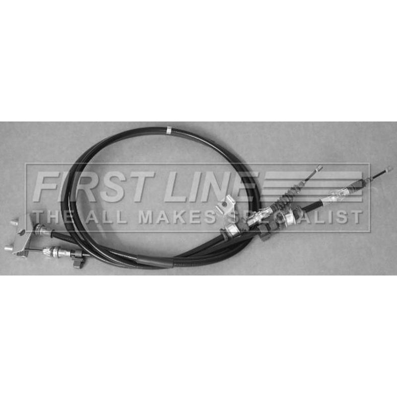 First Line Handbrake Cable Centre fits Mazda 2 2007-2015 1.3 1.4 1.5 1.6