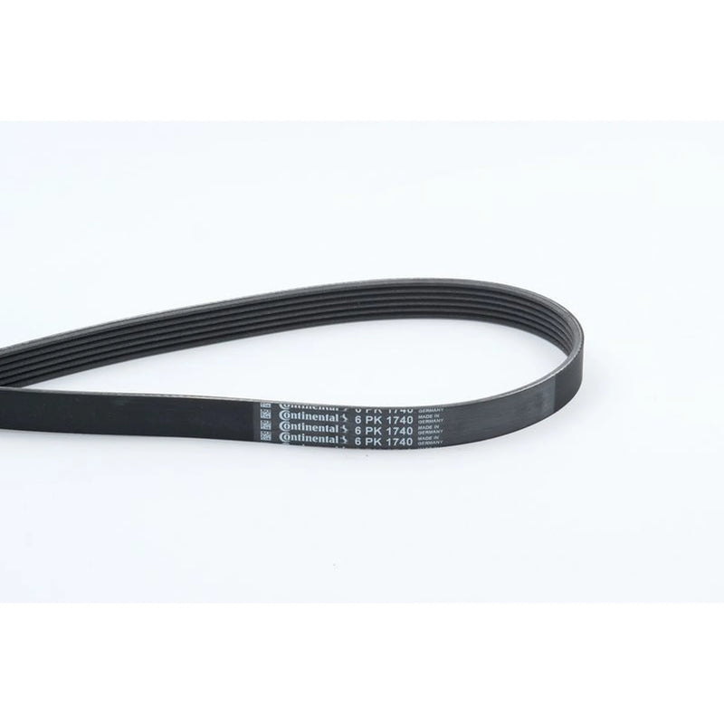 Continental CTAM Multi V-Ribbed Drive Belt fits Alfa Romeo 166 1998-2007 2.4