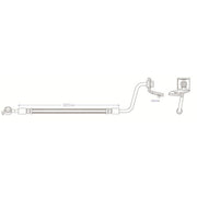 Juratek Brake Hydraulic Hose Line Rear Left fits Hyundai Santa Fé II 2006-2012