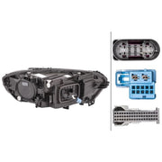 Hella Headlight Headlamp LED Left 1LX 015 086-531