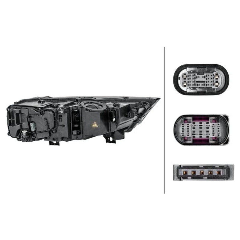 Hella Headlight Headlamp D5S Left fits Audi Q7 2015-2019 2.0 3.0