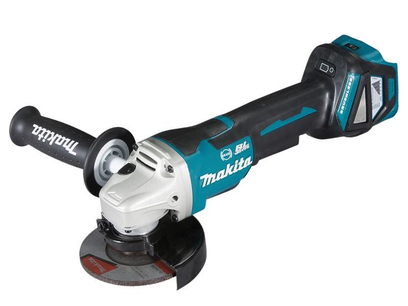 Makita DGA467Z Brushless LXT Paddle Switch Angle Grinder 115mm 18V Bare Unit Makita - NN4 Online