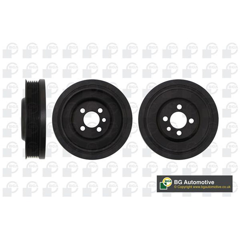 BGA Crank Shaft Belt Pulley fits Audi A1 2014-2018 1.6