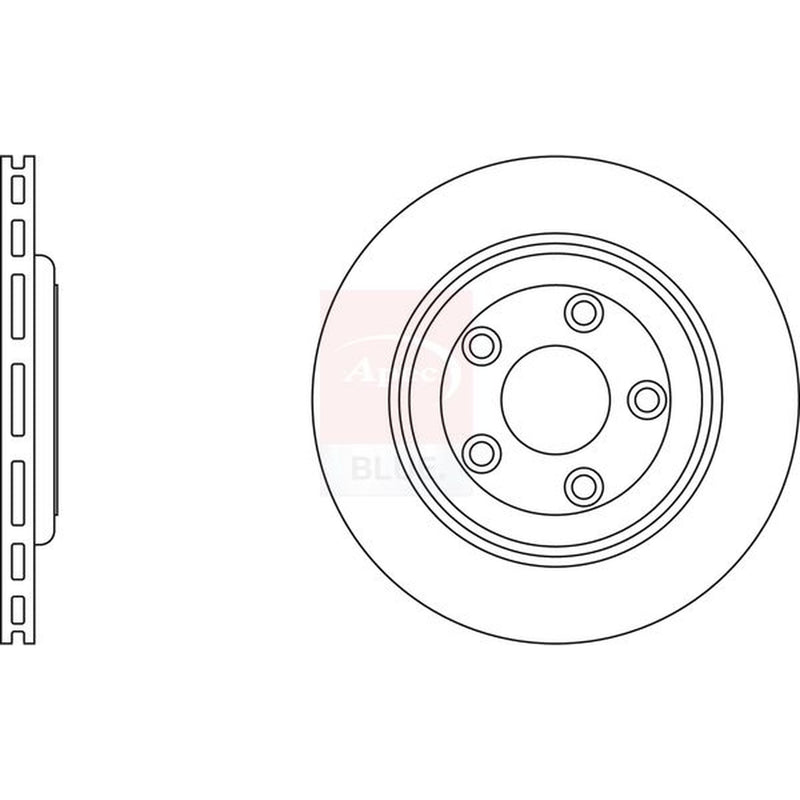 Apec Front & Rear Brake Discs & Pads fits Jaguar S-Type II 1999-2007 2.7 3.0