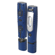 Sealey Rechargeable 360 Inspection Light 7 SMD & 3W SMD LED Blue Lithium-ion Sealey - Dynamic Drive