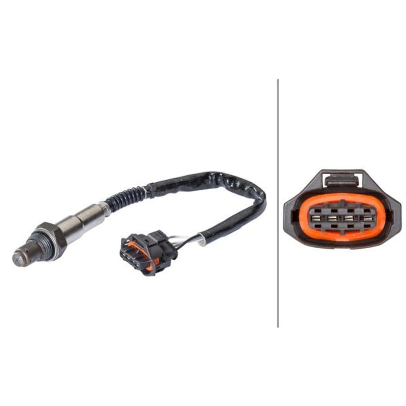 Hella O2 Lambda Oxygen Sensor after catalytic converter fits Chevrolet Aveo