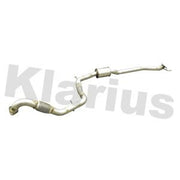 Klarius Box With Centre Pipe Centre fits Honda Civic IX 2013-2016 1.6