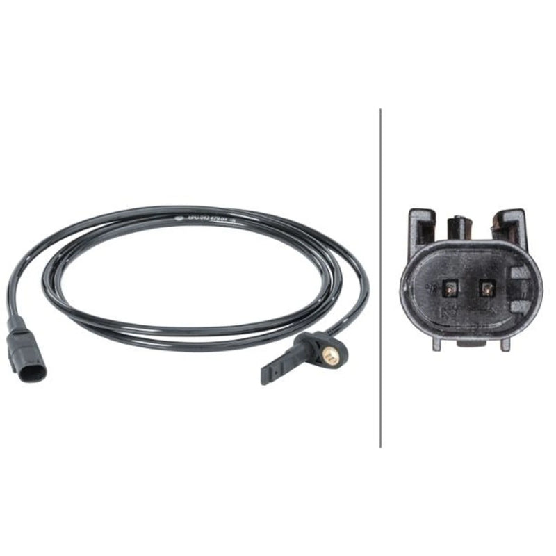 Hella ABS Wheel Speed Sensor Front fits Iveco Daily IV 2006-2011