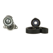 Gates V-Ribbed Belt Set fits Mazda 3 2006-2009 2.0