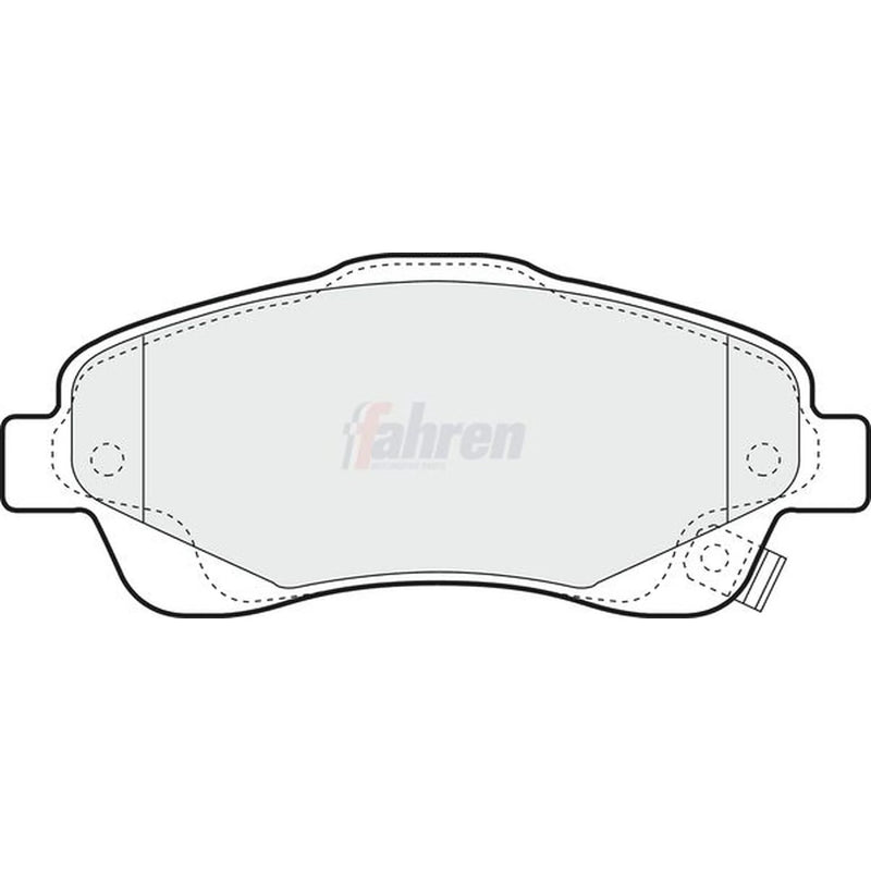 Fahren Front Brake Pad Set FBP3079