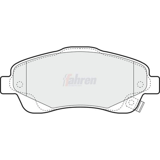 Fahren Front Brake Pad Set FBP3079