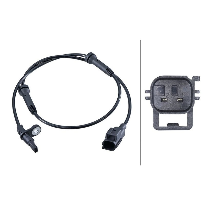 Hella ABS Wheel Speed Sensor Front 6PU 358 216-951