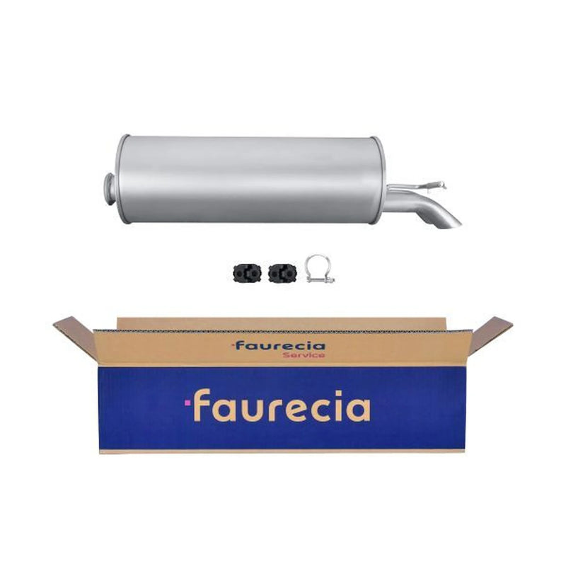 Hella End Silencer Rear fits Citroën C5 I 2001-2004 2.2