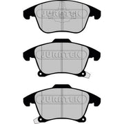 Juratek Front Brake Pad Set fits Ford Galaxy 2019-2023 2.0