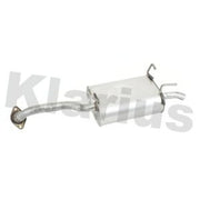 Klarius Box With Tail Pipe Rear fits Nissan Primera 2002-2007 1.8