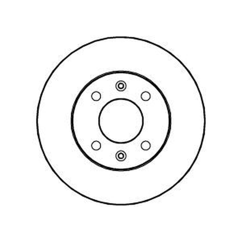 Abtex Front Brake Vented Discs & Pads fits Kia Picanto II 2011-2017 1.0 1.2